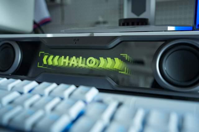 lo SoundBar点亮你的桌面新纪元爱游戏光影律动音浪来袭！漫步者花再Ha(图6)