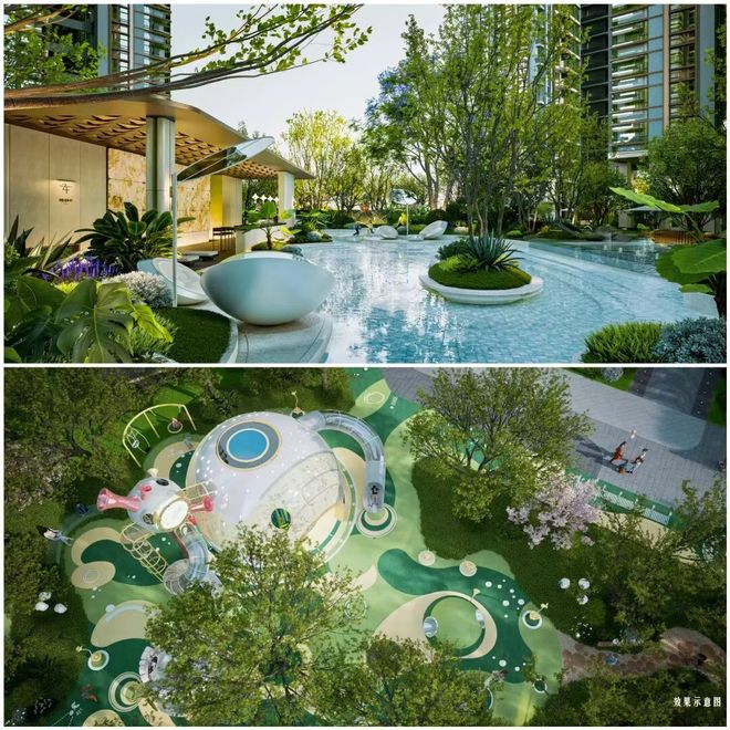 洲二期售楼处发布：最新发布奢宅新品爱游戏爱体育Ai热搜｜中建未来方(图6)